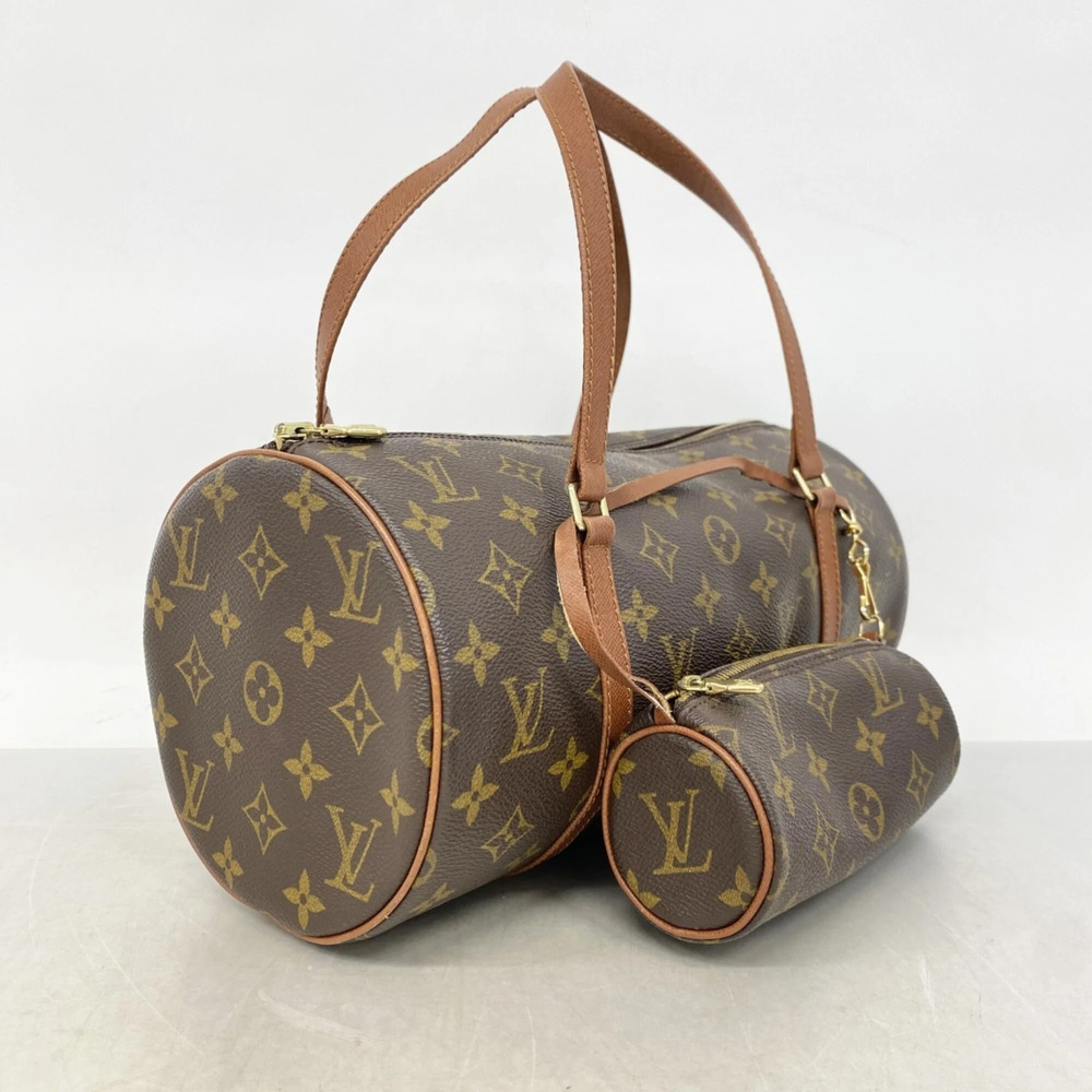 LOUIS VUITTON Brown Monogram Papillon 30 Bag - Picture 2 of 10